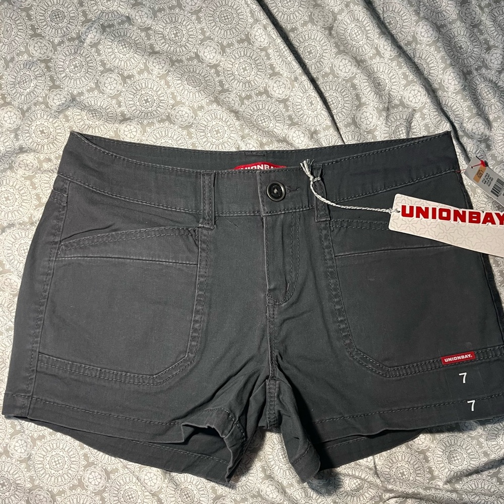 Grey union bay shorts